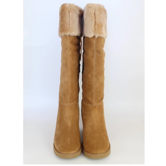 NEW UGG Classic Over the Knee Lace-Up Boot - Picture 4 of 16
